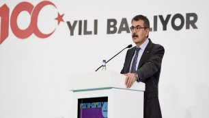 MINISTER TEKİN ATTENDS THE PROGRAM HELD AT THE 6TH INTERNATIONAL TOURISM AND TRAVEL FAIR