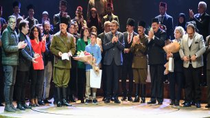 MINISTER TEKİN ATTENDS THE GALA OF THE THEATER PLAY ABOUT THE NATIONAL STRUGGLE CALLED 
